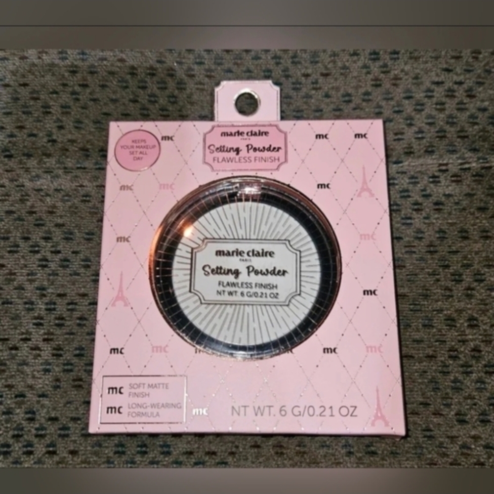 Marie Claire Paris Flawless Finish Setting Powder 0.21oz